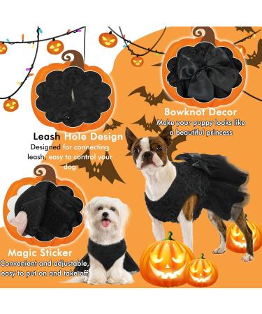 QBLEEV Dog Dress Dog Wedding Dress for Medium Dogs Bowknot Dog Wedding Attire Black Dog Dress Pet Dog Bride Costume Lace Tutu Skirt Halloween Dog Princess Dress Puppy Apparel Dog Formal Dress XXL Black XXL - Buy Online on GoSupps.com