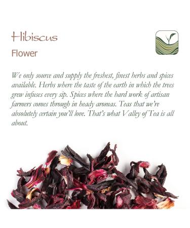 Hibiscus Tea - Organic Herbal Tea with Sweet & Tart Flavor | 200g Pack of Hibiscus Flowers for Premium Tea Experience - Buy Online on GoSupps.com