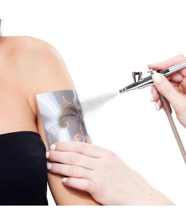 Custom Body Art 8oz Black Temporary Airbrush Tattoo Paint - Alcohol Based - Buy Online on GoSupps.com