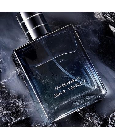 Cologne for Men - Enchanting Eau de Perfume - Long Lasting Pheromones Eau Perfumes Elegant and Fresh Fragrance to Unleash Masculinity 55ml/1.86 Fl.Oz Black - Buy Online on GoSupps.com