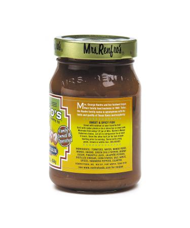 Shop Mrs. Renfro's Mango Habanero Salsa - 16 oz | Flavorful Spicy Salsa - Buy Online on GoSupps.com