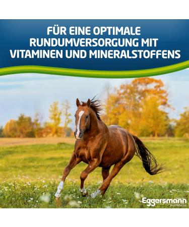Buy EGGERSMANN Horse Vital Plus 3 kg - Vitamin-Rich Mineral Feed for Optimal Care - All Types of Horses - International Shipping Available - Buy Online on GoSupps.com