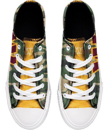 Washington Commanders NFL Women's Camo Low Top Canvas Shoes - Size 9 - Buy Online on GoSupps.com