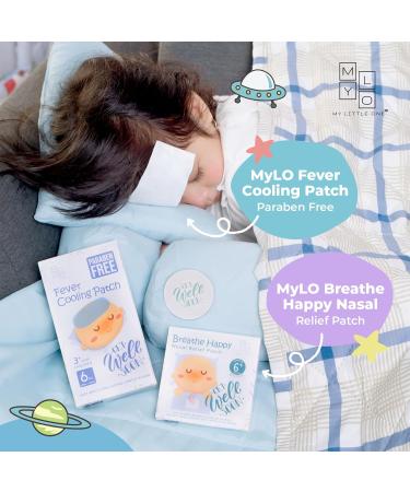 Mylo Get Well Soon Paraben-Free Fever Cooling Patch - 6 Cooling Gel Sheets for Babies 0-36 Months | International Shipping - Buy Online on GoSupps.com