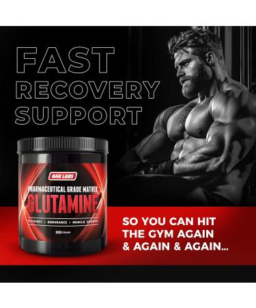 NAR LABS Glutamine Matrix 300 Grams | Natural | Non-GMO | Gluten Free | 60 Servings - Buy Online on GoSupps.com