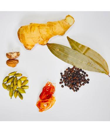 Tea India Masala Chai(100gm) | Tea Masala Powder | Chai Masala | Chai Masala Powder | Tea Masala | Homemade Indian Spices | 100% Vegan | International seal packaging | No tea leaves | Blend of 6 premium spices | Gluten free | No additives | Non GMO | Caff - Buy Online on GoSupps.com