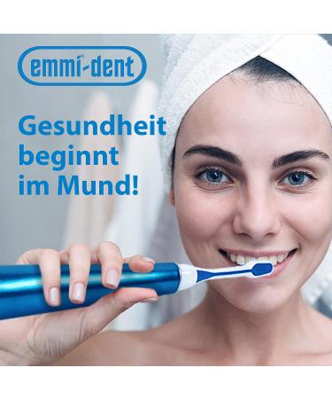 EMMI-Dent Ultrasound Toothpaste Fresh - Vegan & Gluten-Free 3x75ml Ideal for Sensitive Teeth & Gums Peppermint Flavor Microplastic-Free - Buy Online on GoSupps.com