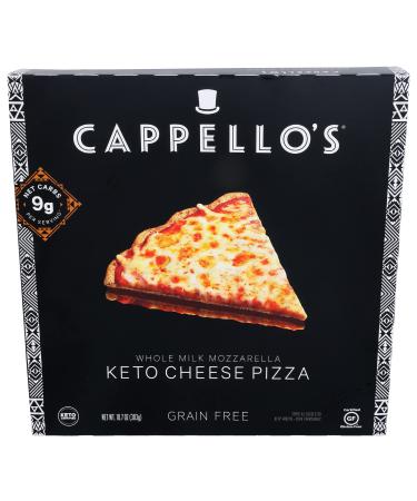 Cappello's Grain Free Whole Milk Mozzarella Keto Cheese Pizza 10.7 oz
