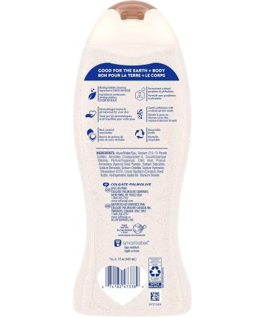 Softsoap Exfoliating Body Wash - Coconut Butter - Refreshing Moisturizing Shower Gel with Jojoba Butter & Coconut Extracts for Renewed Healthy-Looking Skin 591 mL (Pack of 4) - Buy Online on GoSupps.com