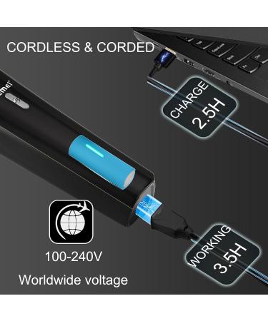 KEMEI Professional Hair Clippers Hair Trimmer for Men Cordless Clippers for Men Haircut Beard Trimmer Mens Grooming Kit Rechargeable Father Day Gifts Km-1115uk - Buy Online on GoSupps.com