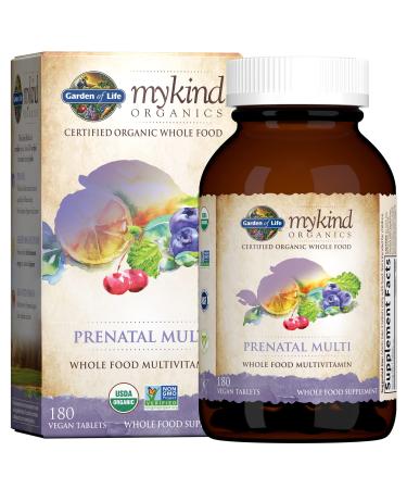 Garden of Life MyKind Organics Prenatal Multi 180 Vegan Tablets