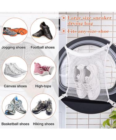 Large Shoe Dryer Bag with Elastic Strap Adjuster - Easy Installation for Most Dryers - White 2pcs Belt included - Buy Online on GoSupps.com