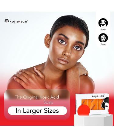 Kojie San Skin Brightening Soap - Original Kojic Acid Soap for Face & Body - Cosmetic Soap for Beautifully Fresh Skin (2 X 65g Bars) - Buy Online on GoSupps.com