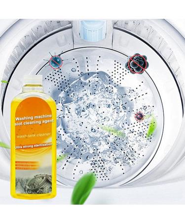 Washer Cleaning Solution | 500ml Powerful Household Cleaner Solution for Washer | Portable Cleaning Agent with Natural Extracts Easy to Apply Cleaner Liquid North sea - Buy Online on GoSupps.com