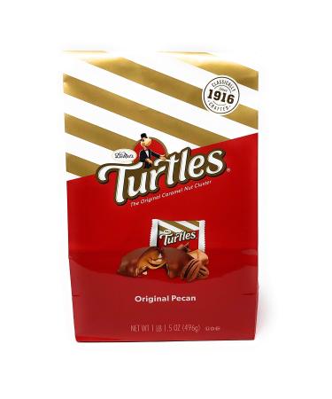 Demet's Turtles Original, PecansChocolateCaramel, 17.5-Ounce