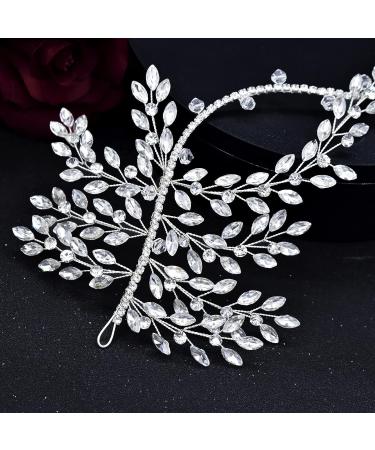 LOVFOIVER Bridal Rhinestone Headband - Wedding Hairpiece for Bride - Buy Online on GoSupps.com