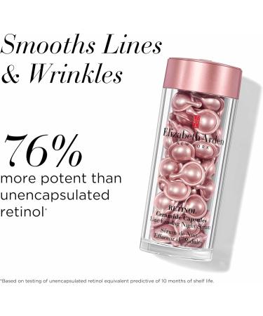 Elizabeth Arden SMOOTH & RENEW Retinol Ceramide Capsules 4-Piece Gift Set anti-aging skincare for smoothing fine lines & wrinkles luxury gifting for women - Buy Online on GoSupps.com