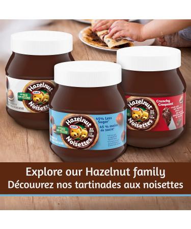 Kraft Hazelnut Spread with Cocoa and Less Sugar 725g (Pack of 6) 725 g (Pack of 6) Less Sugar - Buy Online on GoSupps.com