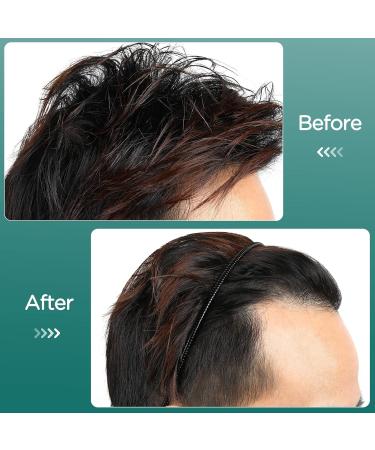 PAFUWEI 3 Pack Metal Headbands for Men and Women - Black Metal Head Band Set for Unisex Hair - Nonslip Elastic Hair Accessories - Buy Online on GoSupps.com