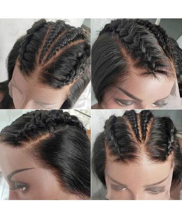 28 Inch HD Lace Front Wigs - Pre Plucked Body Wave Human Hair for Black Women - 150% Density, Natural Color - Buy Online on GoSupps.com