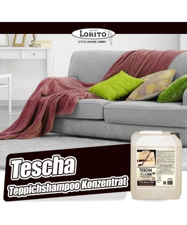 Lorito Tescha Carpet Cleaner - 10L Concentrate | Effective Carpet Shampoo & Care for Spray Extraction - Buy Online on GoSupps.com