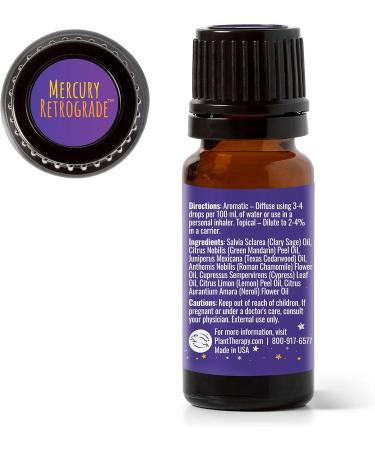 Buy Plant Therapy Mercury Retrograde Essential Oil Blend 10 mL | 100% Pure & Therapeutic Grade - International Shipping Available - Buy Online on GoSupps.com