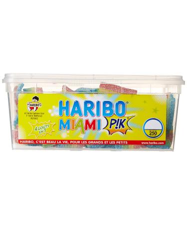 Haribo Miami Pik Jelly Candy x 250 Pieces 1.2 kg Pack of 2