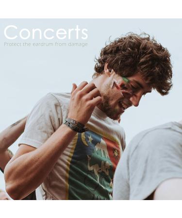 Best Ear Plugs for Sleeping | Noise Cancelling Reusable Soft Silicone Earplugs (33 dB) | XS/S/M/L Sizes & Case for Snoring Concerts Focus Travel - Buy Online on GoSupps.com