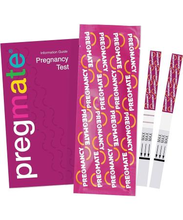 Pregmate 10 Pregnancy Test Strips (10 Count) - Accurate & Reliable Home Pregnancy Testing - Buy Online on GoSupps.com