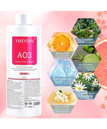 AS1 SA2 AO3 Aqua Peeling Solution pour Machine Faciale Hydrog ne et Oxyg ne Professionnelle S rums Hydratants pour le Nettoyage du visage (400 ml/Bouteille) - Buy Online on GoSupps.com