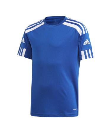 Adidas Boys Squad 21 JSY Y T-Shirt (1 Pack) 128 Royblu/White