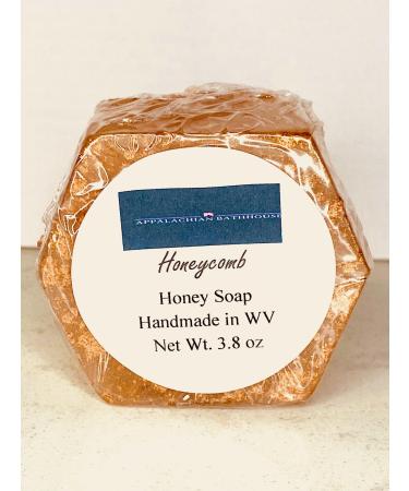 Honeycomb Honey Soap Handmade in WV 3.8 oz