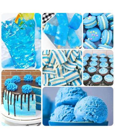 Buy Sky Food Color Gel - 100ml Sugar-Free Gel for Cakes Baking Cookies Macarons & More | Vibrant Concentrated Food Coloring for DIY Projects - Buy Online on GoSupps.com