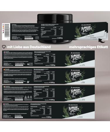 Flavourlicious Pure Stevia Powder | 200g Vegan Sugar Substitute | Only 7 Kcal/Portion | Sucralose-Free | Made in Germany - Buy Online on GoSupps.com