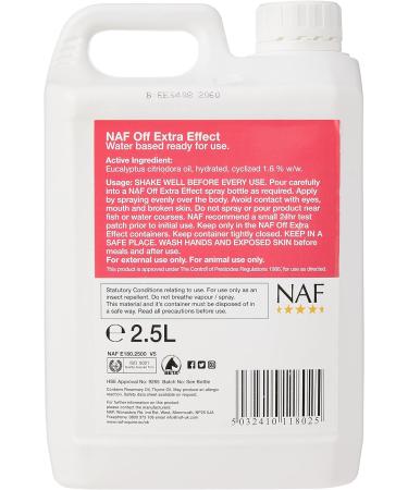 NAF Off Extra Effect 2.5 l (Pack of 1) - Buy Online on GoSupps.com
