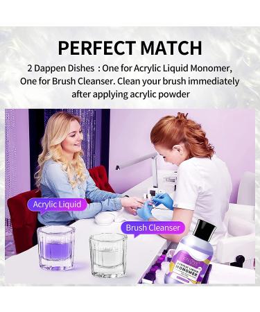 JOSLOVE Monomer Acrylic Nail Liquid Monomer Acrylic Liquid Monomer for Acrylic Nail Kit Acrylic Powder Professional Acrylic Nail System Nail Extension MMA-Free (Monomer 5oz & Acrylic Nail Brush) AcrylicLiquidMonomer 5oz &  - Buy Online on GoSupps.com