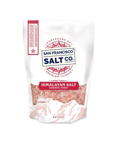 Sherpa Pink Himalayan Salt - 2 lb. Bag Coarse Grain - for Grinders and Salt Mills 2 Pound (Pack of 1)