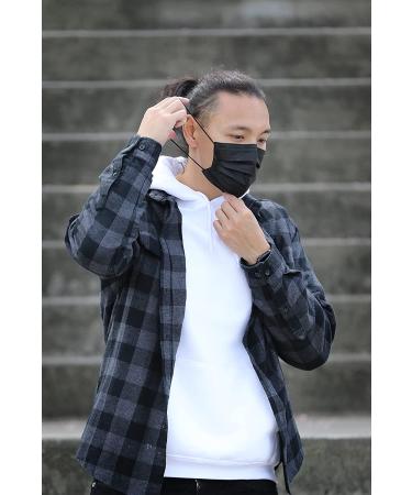 Cranberry USA C2900K Carbon Black Earloop Face Masks - Pack of 50 - Buy Online on GoSupps.com