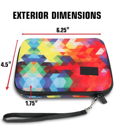 USA GEAR Small Travel Case for TENS Unit - Compatible with Belifu HiDow AUVON | Scratch Resistant Interior | Perfect for Muscle Stimulators & Accessories - Buy Online on GoSupps.com