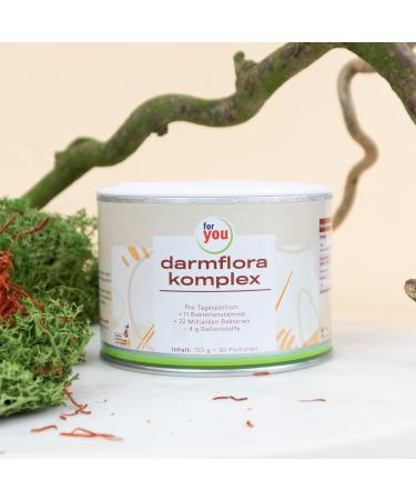 Darmflora Complex Neutral | 11 Bacterial Strains & 22 Billion Probiotics | Course Cure with Resistant Dextrin & Akazien Fiber | No Additives - Shop Internationally - Buy Online on GoSupps.com