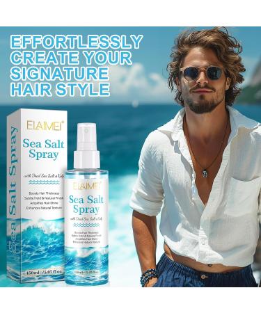 Sea Salt Spray for Hair Sea Salt Spray for Men & Women Hair Texturizing Spray Hair Styling for Volume & Thickness Salt Water Spray Beach Wave Spray Safe for All Hair Types -5.07 fl Oz - Buy Online on GoSupps.com