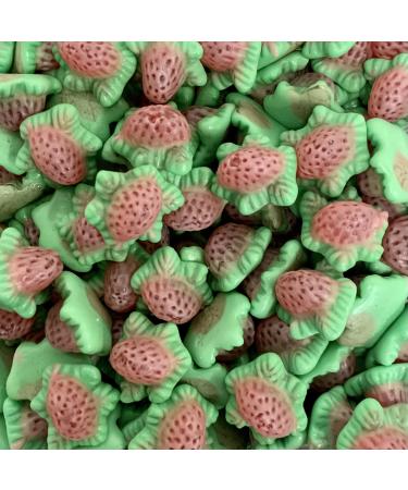 Jelly Filled Strawberries Victorian Gift Jar by The Gourmet Sweet Company