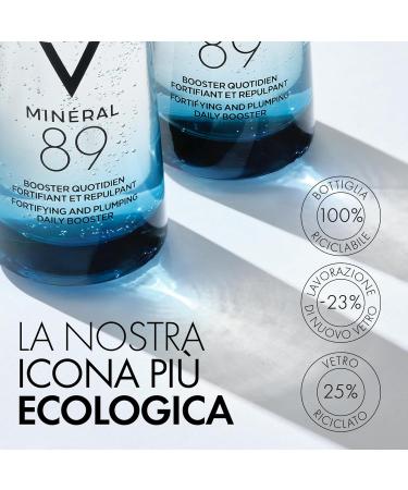 Vichy Concentrated and Fortifying Serum moisturizing repairing and fortifying effect with hyaluronic acid and volcanic water unique formula mineral 89 50 ml - Buy Online on GoSupps.com