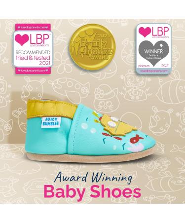 Soft Sole Leather Baby Shoes for Boys and Girls | Toddler Walking Shoes 0-6 Months - Submarine Design - Buy Online on GoSupps.com
