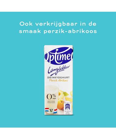 Optimel Drinking Yoghurt Strawberry Raspberry 5 x 6 x 200 ml - Buy Online on GoSupps.com