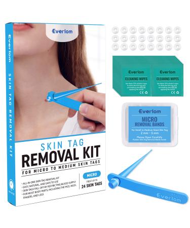Micro Skin Tag Tool Premier Quality Skin Tag Tool Kit Fast and Easy Skin Tag Tool Kit Painless Skin Tag Kit for Small (2mm) to Medium (5mm) Skin Tags - Safe for Most Parts