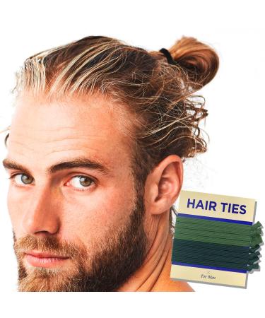 Havhaf Knotted Men's Hair Gum - No Damage Elastic Bun Holder for Long Hair | Ideal for Curly & Thick Hair - 1 Pack - Buy Online on GoSupps.com