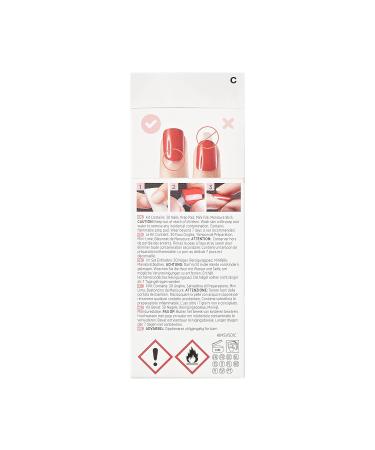 KISS imPRESS Press-On Manicure Nail Kit - Short Press-On Nails Knockout with PureFit Technology - Includes Prep Pad, Mini Nail File, Cuticle Stick, and 30 Fake Nails - Buy Online on GoSupps.com