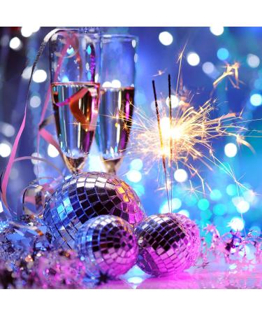 10 PCS Disco Ball Cake Decorations Disco Ball Cupcake Toppers 1970s Disco Theme Party Supplies for Saturday Night Fever Dance Birthday Bachelorette Party Supplies - Buy Online on GoSupps.com