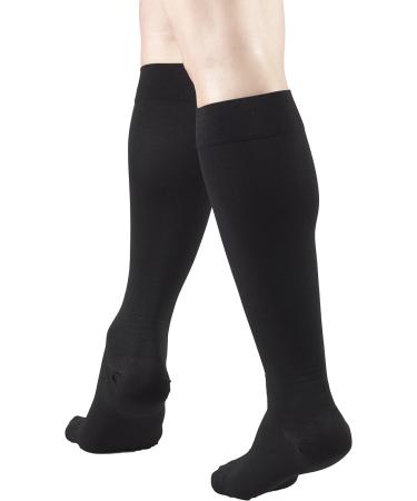 Truform X-Large Short Length Compression Stockings 20-30 mmHg Black - Pack of 2 | International Shipping Available - Buy Online on GoSupps.com